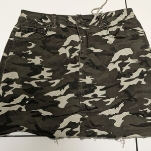 Camouflage Skirt XL